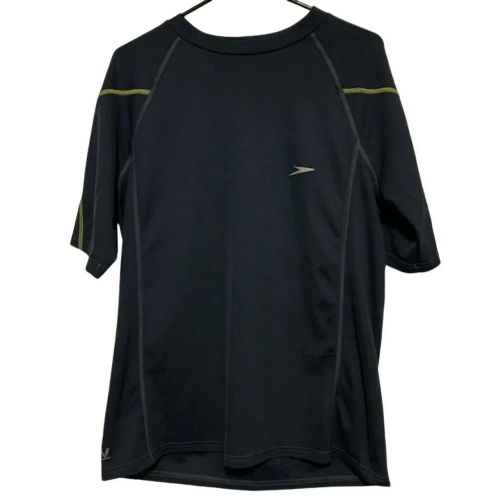 SPEEDO SIZE LARGE BLUE POLYESTER SHIRT
